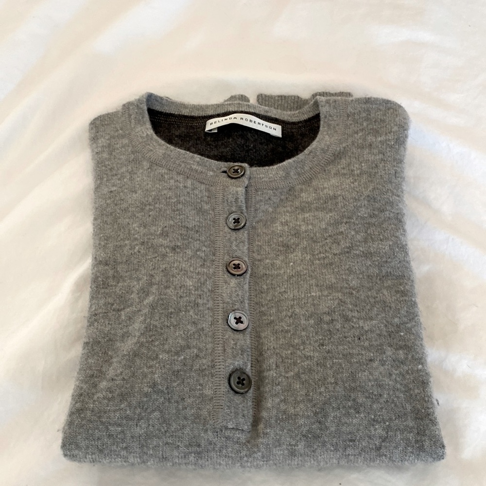 Grey Cashmere Sweater